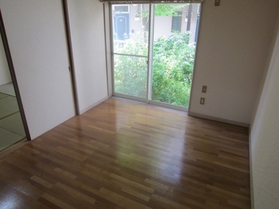 Living and room. Facing the veranda