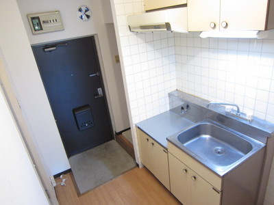 Kitchen. Gas stove can be installed