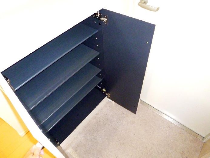 Entrance. Entrance storage is also abundant