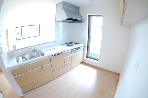 Kitchen. Face-to-face a living can overlook