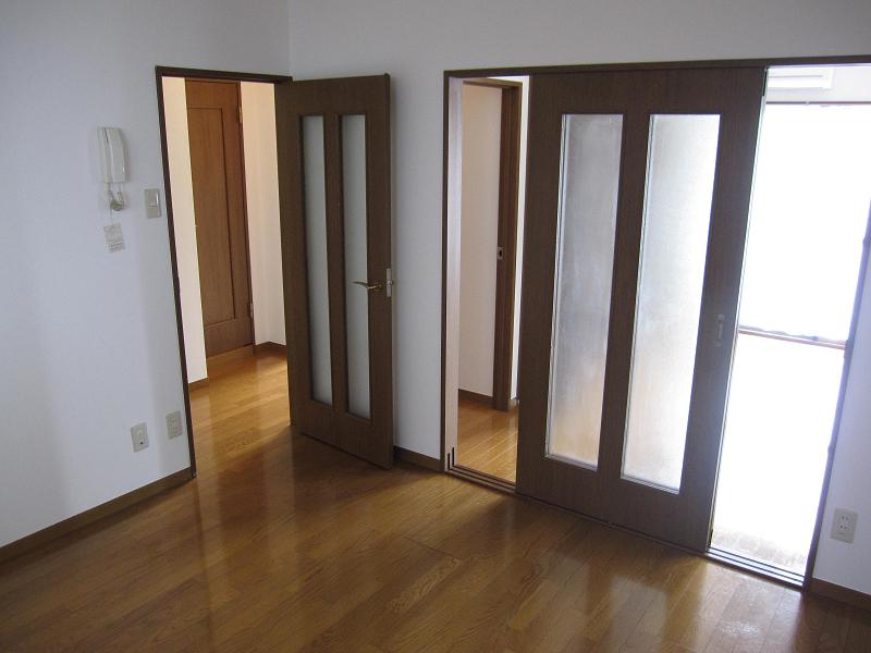 Bath. Joinery of wood is the accent.