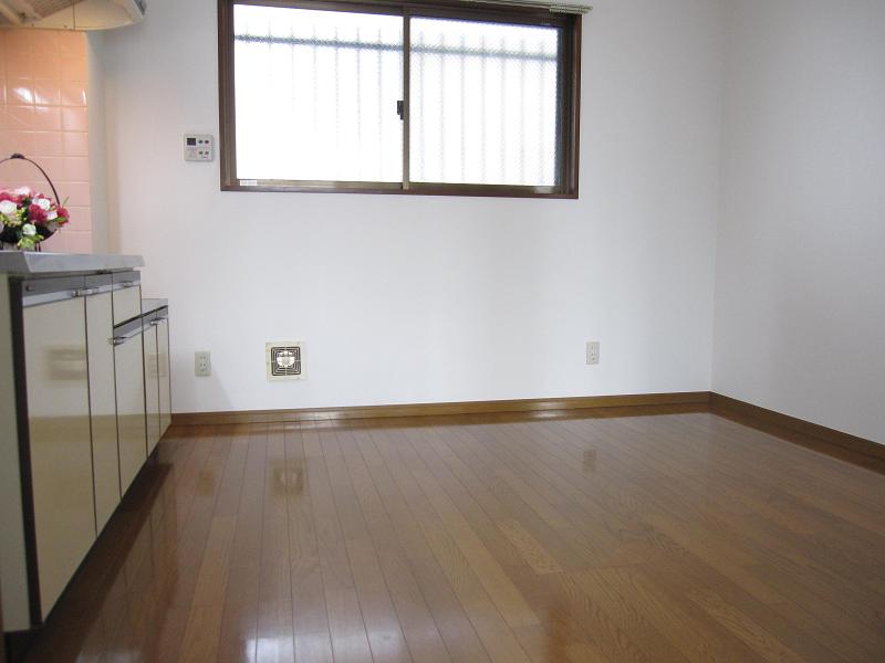 Living and room. Since the kitchen wall side you can use DK is to effectively.