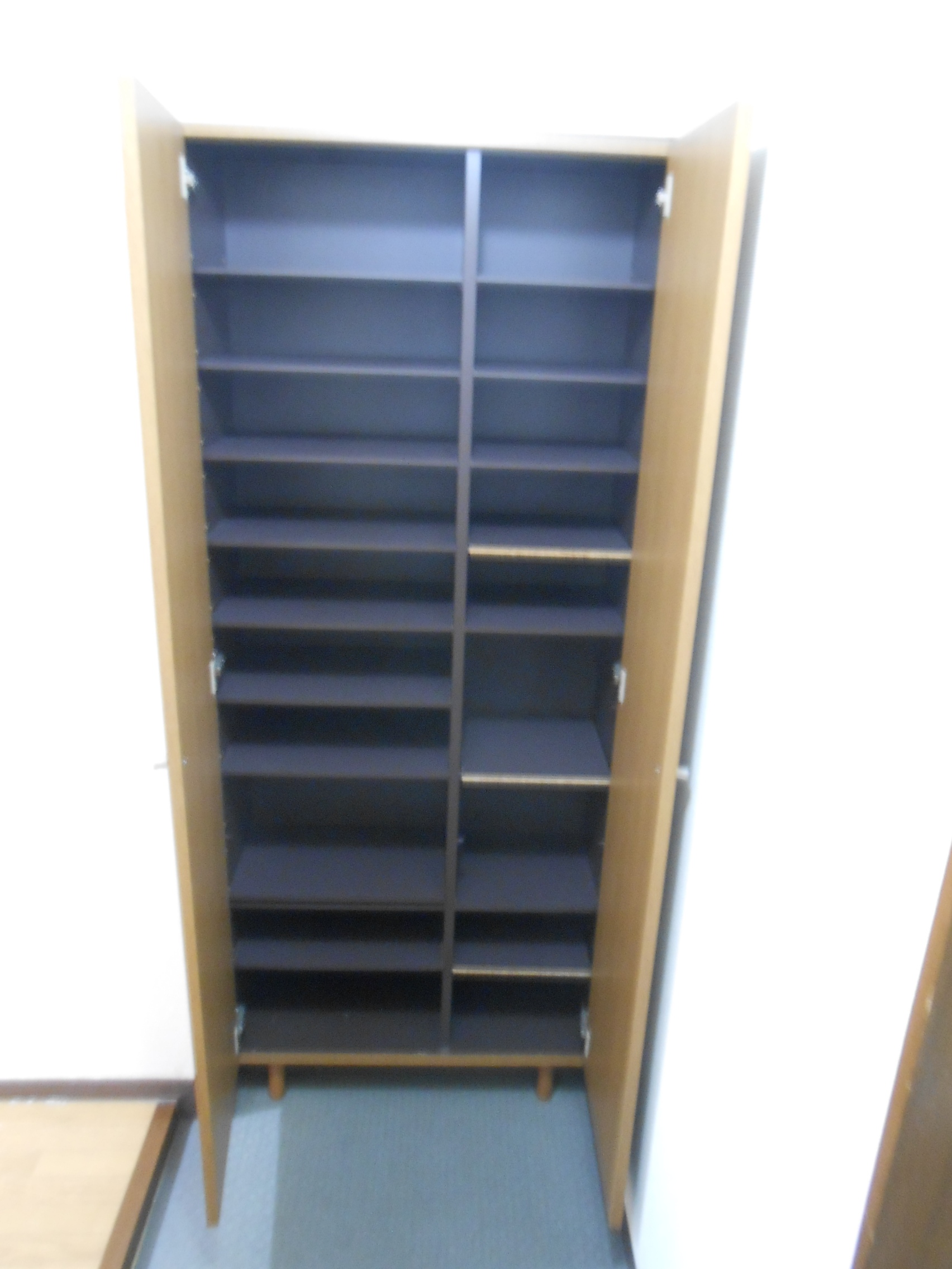 Entrance. Plenty of cupboard to top