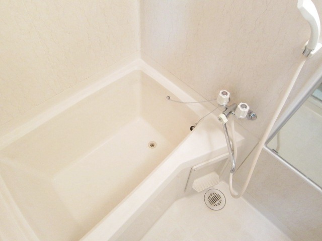 Bath. A clean bathroom