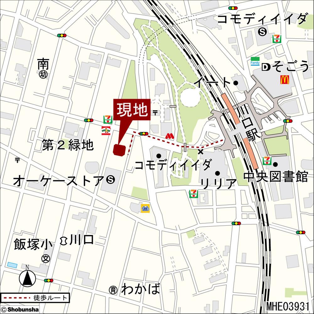 Local guide map