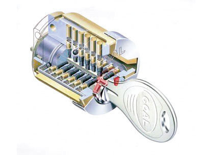 Security.  [Entrance around in pursuit of crime prevention] Adopt a dimple key with improved resistance to picking performance. Because theoretically there is a 12 billion kinds of key pattern, It is extremely effective in the prevention of duplication. others, Sickle-type deadbolt ・ Crime prevention thumb turn ・ Such as the adoption of double lock to support the life of safety and security. (Dimple key / Conceptual diagram)