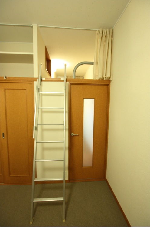 Other room space. Loft inlet portion