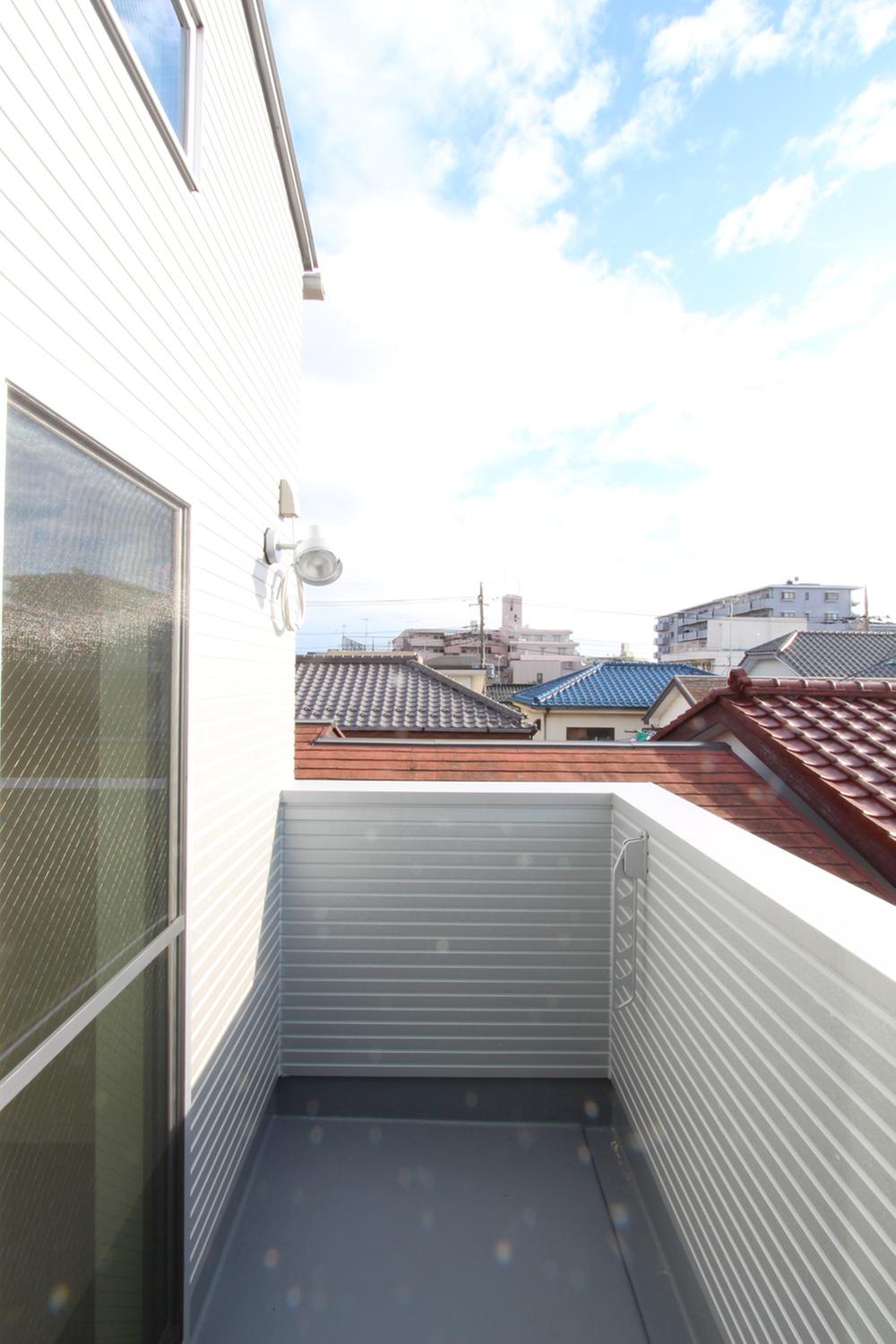 Balcony. Balcony (October 2013) shooting 2.29 Pledge of balcony ☆ Big success from your laundry to dry futon