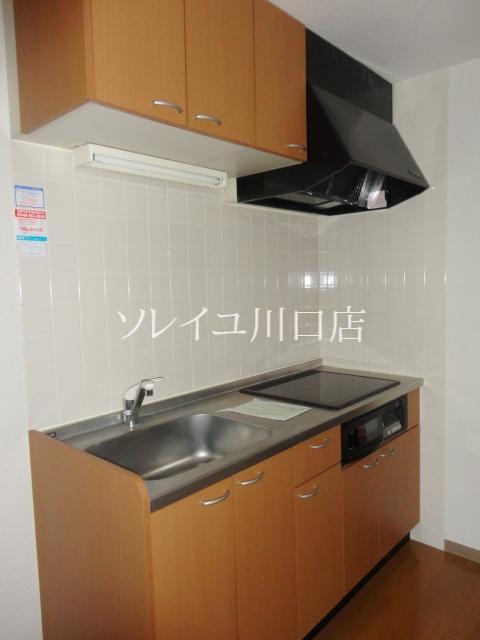 Kitchen. It is a kitchen with grill