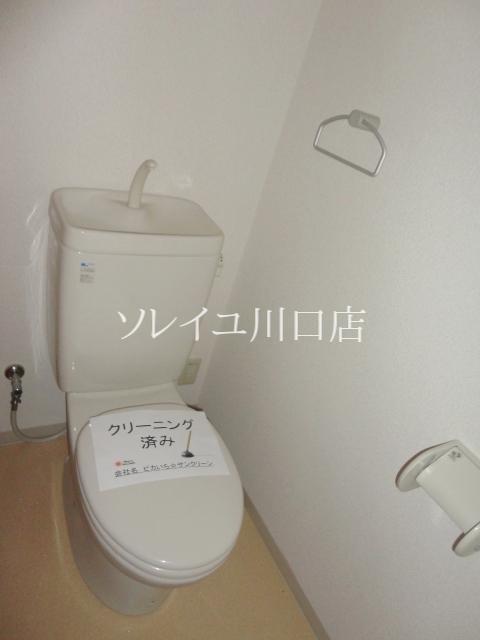 Toilet. It is a calm space