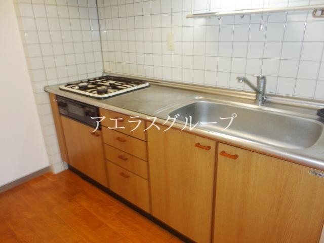 Kitchen. A feeling of opening system Kitchen