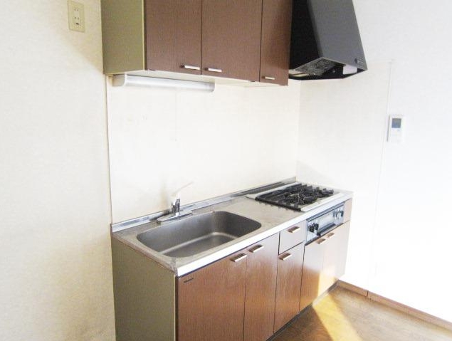 Kitchen. Popular three-necked system Kitchen.