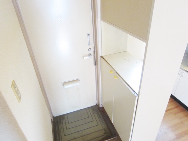 Entrance. Entrance storage is also equipped