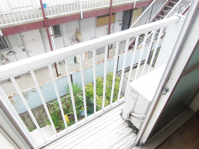 Balcony. Balcony hit the southeast of the sun