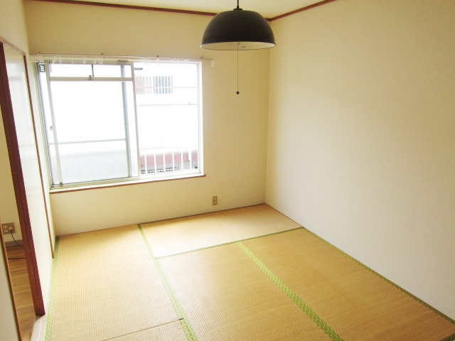 Living and room. Calm space of Japanese-style 6 quires