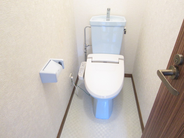Toilet. Washlet Installed