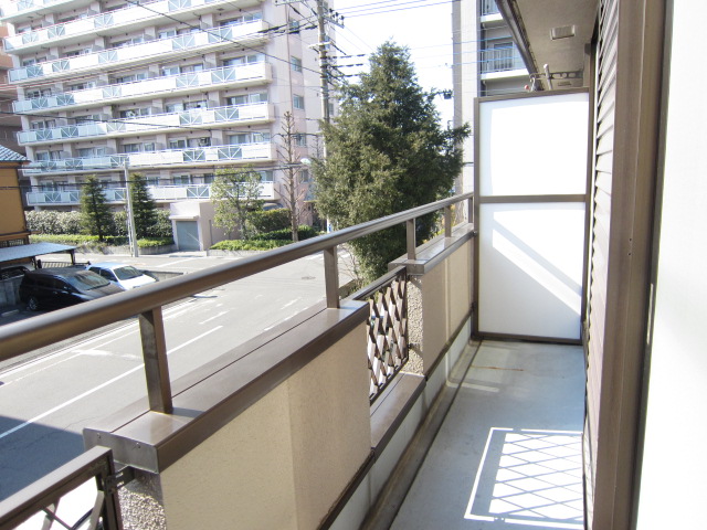 Balcony. South-facing balcony