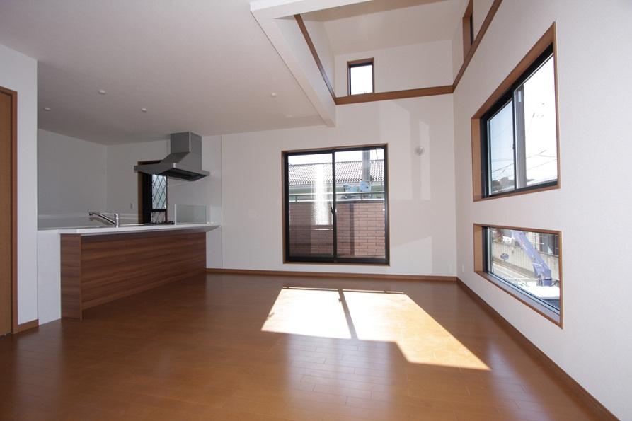 Building plan example (introspection photo). Living example of construction