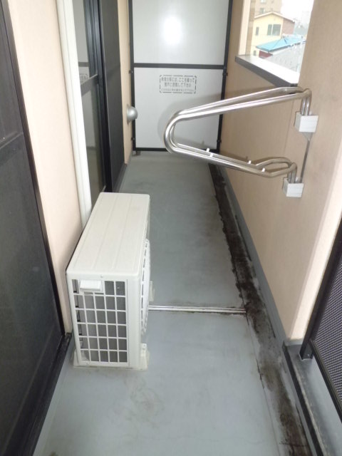 Balcony. Also can you your own arrangements put such as foliage plants