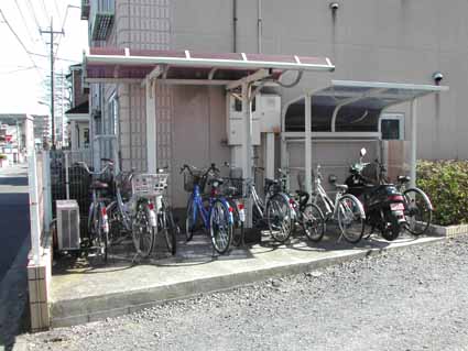 Other common areas. Bicycle-parking space
