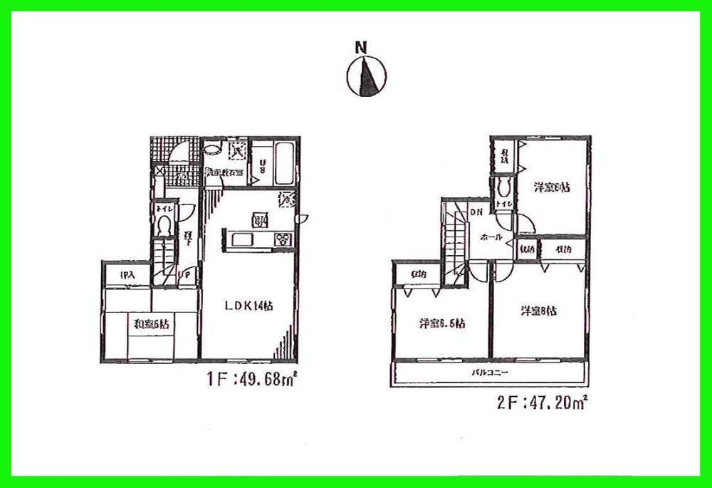 Floor plan. (10 Building), Price 27,800,000 yen, 4LDK, Land area 100.03 sq m , Building area 96.88 sq m