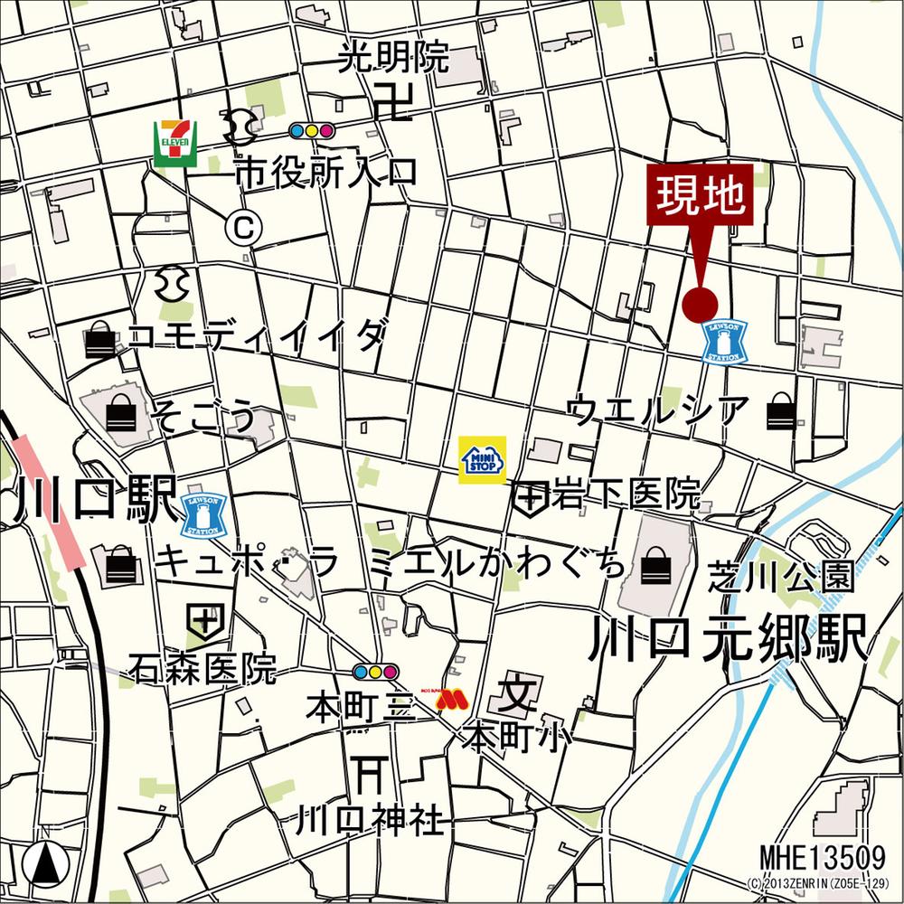 Local guide map