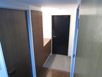 Entrance. Entrance of the storage enhancement