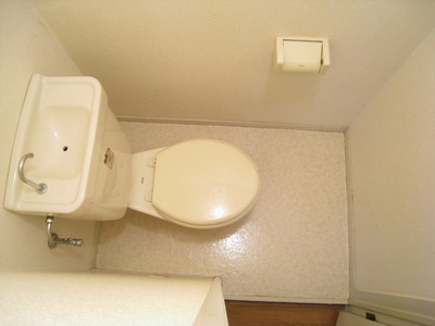 Toilet. Toilet outlet are installed