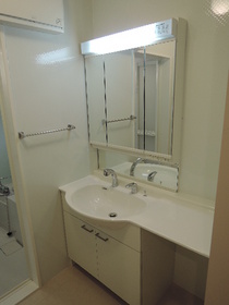 Washroom. Easy-to-use Vanity