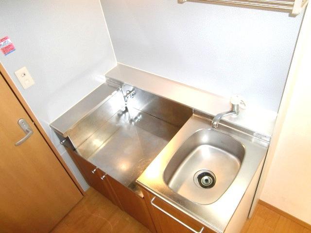 Kitchen. It is wide enough to live alone