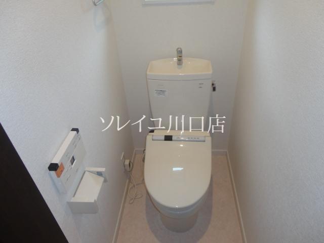 Toilet. Hot to space