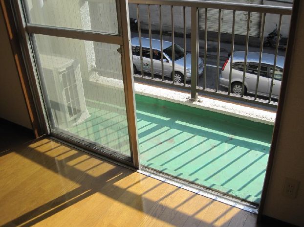 Balcony. South-facing balcony