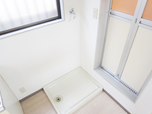 Other Equipment. Peace of mind even on a rainy day, Washing machine in the room