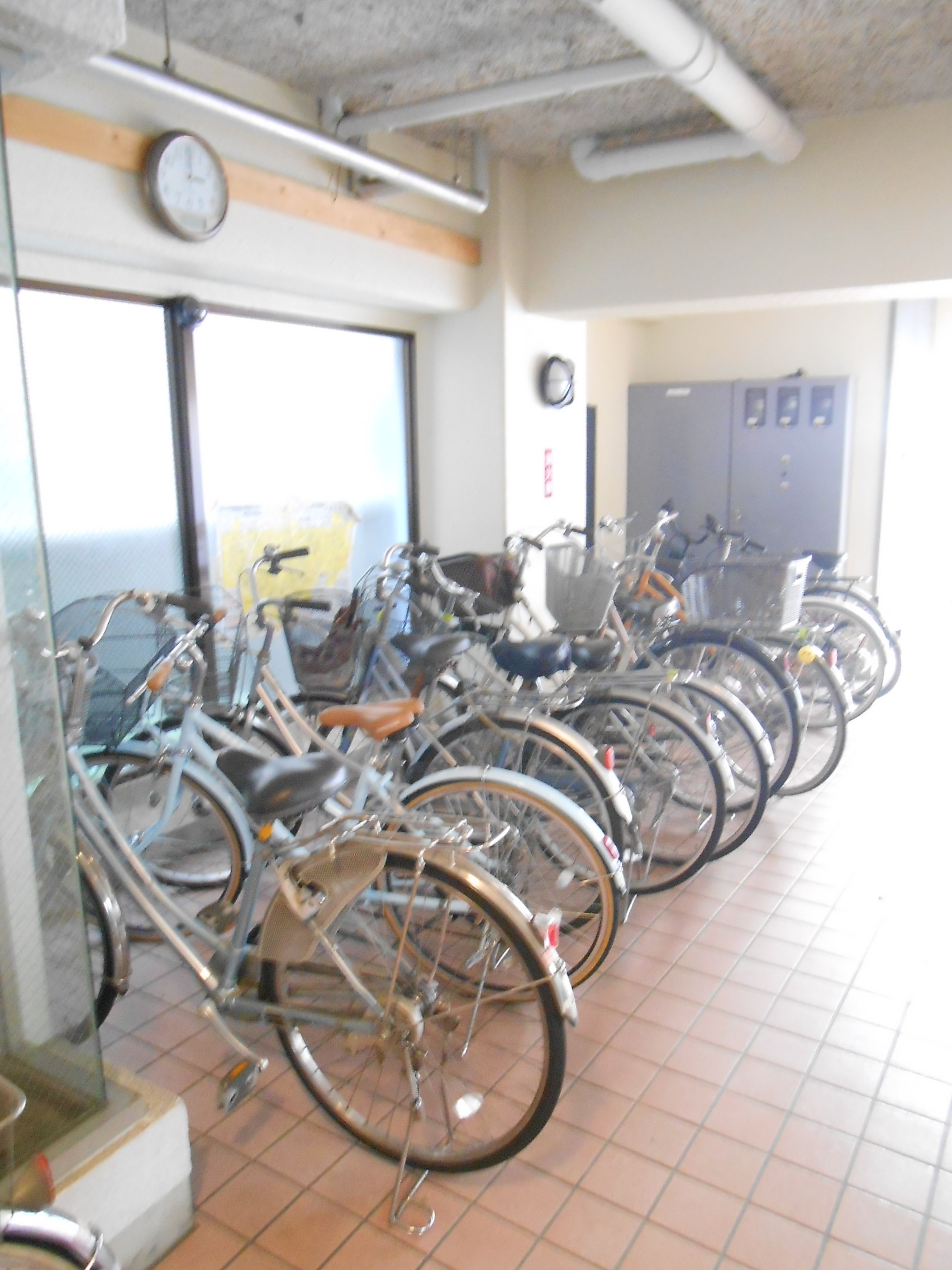 Other common areas. Bicycle-parking space