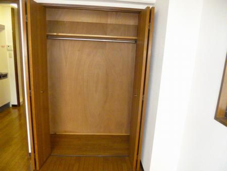 Receipt. Easy storage in the closet