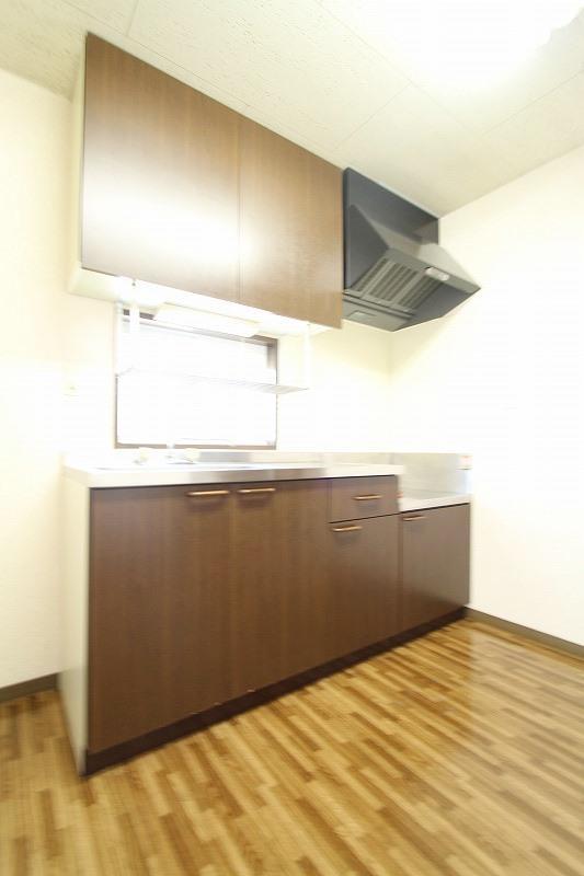 Kitchen. Washing also comfortable kitchen space in a wide sink