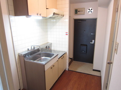 Kitchen. Refrigerators yard in the kitchen next to