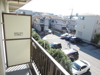 Balcony. Sunny balcony