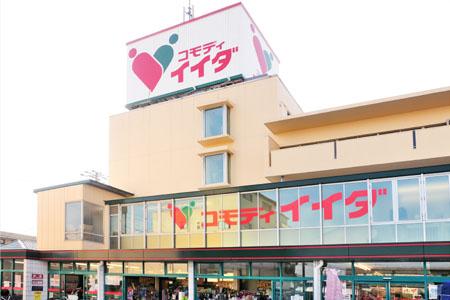 Supermarket. Commodities Iida Hatogaya to the store 1300m