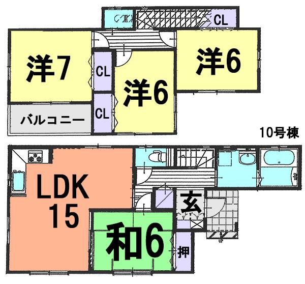 Floor plan. 1100m until Kawaguchi Municipal Kizoro Elementary School