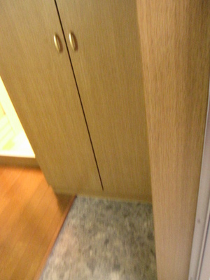 Entrance. Entrance of the storage You can use up to ceiling full