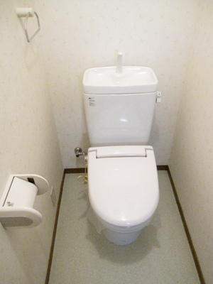 Toilet. Is the toilet outlet are installed