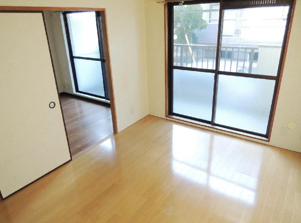 Living and room. First floor with so as not to height visible from the outside.