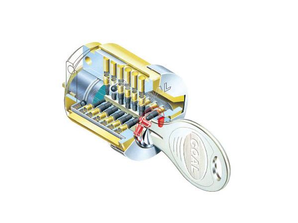 Security.  [Dimple key] It is difficult to duplicate by a combination of the surface of the dimple, It has adopted a high-crime prevention dimple key. (Conceptual diagram)