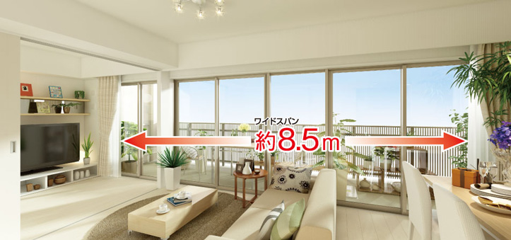 Other. A type (6th floor) living ・ Dining Rendering CG