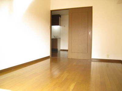 Living and room. Of the slide door Western-style