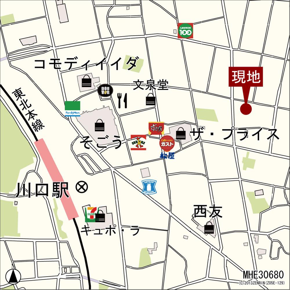 Local guide map