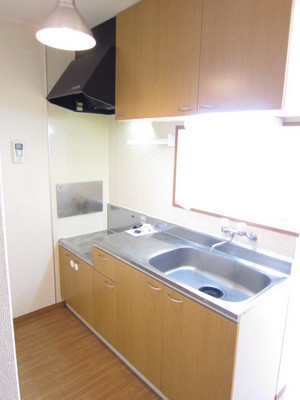 Kitchen. Kitchen gas stove installation Allowed