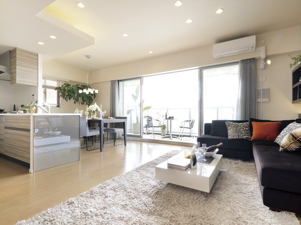 Center open sash impressive living ・ dining