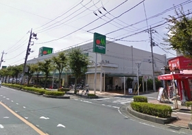 Supermarket. 800m until Maruetsu (super)